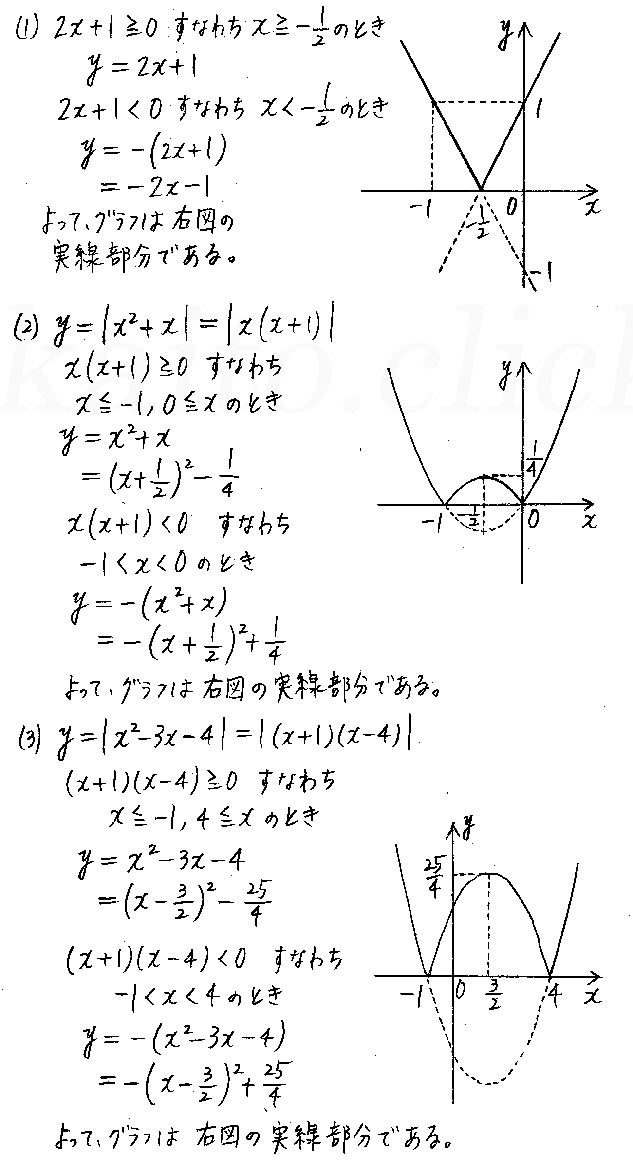 改訂版4STEP数学1-230解答 