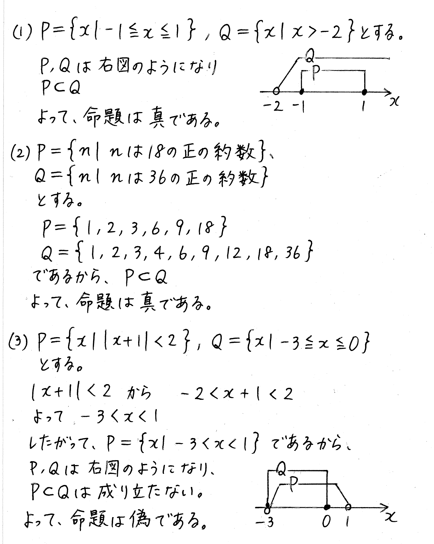 clear数学Ⅰ-132解答 