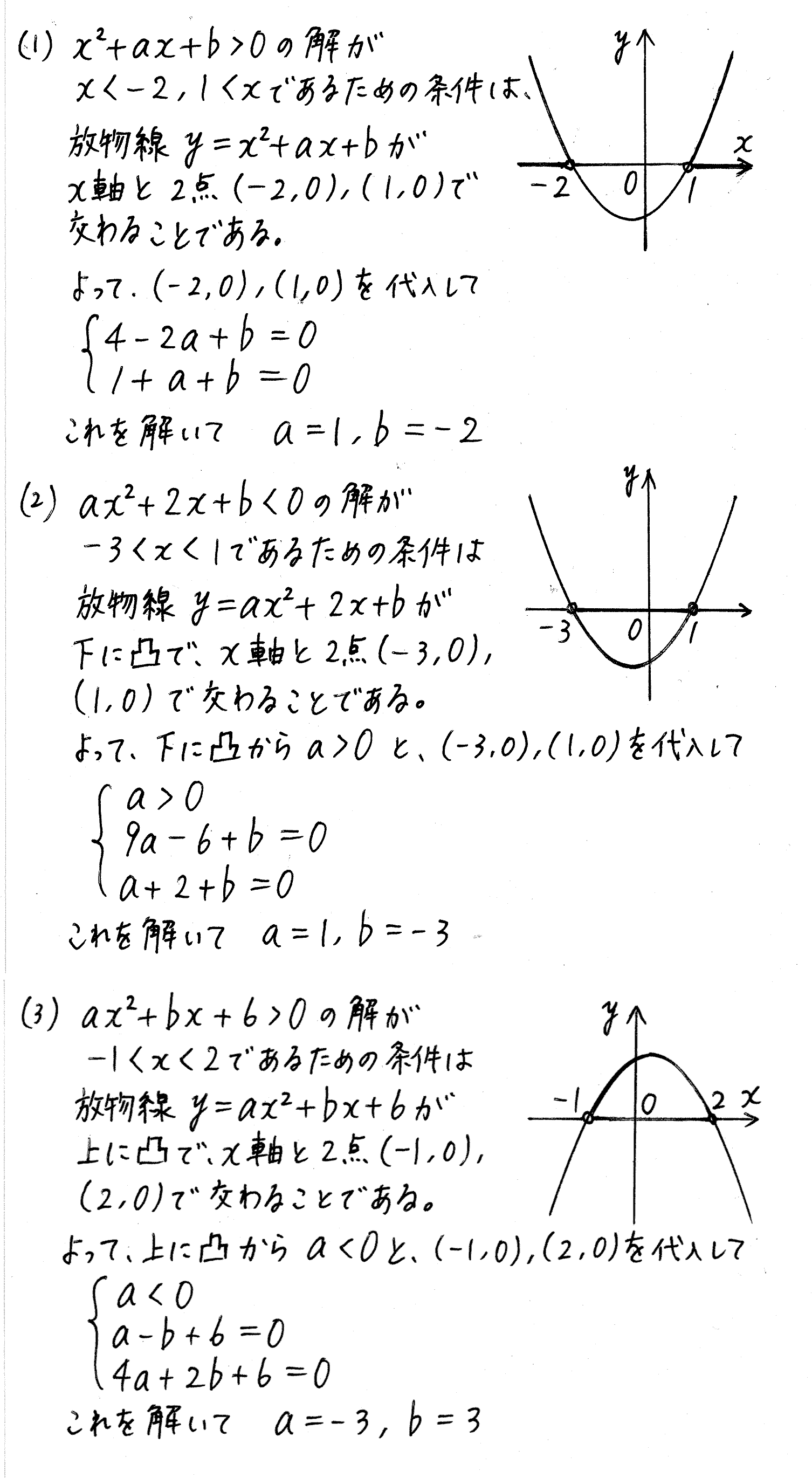 clear数学Ⅰ-264解答 
